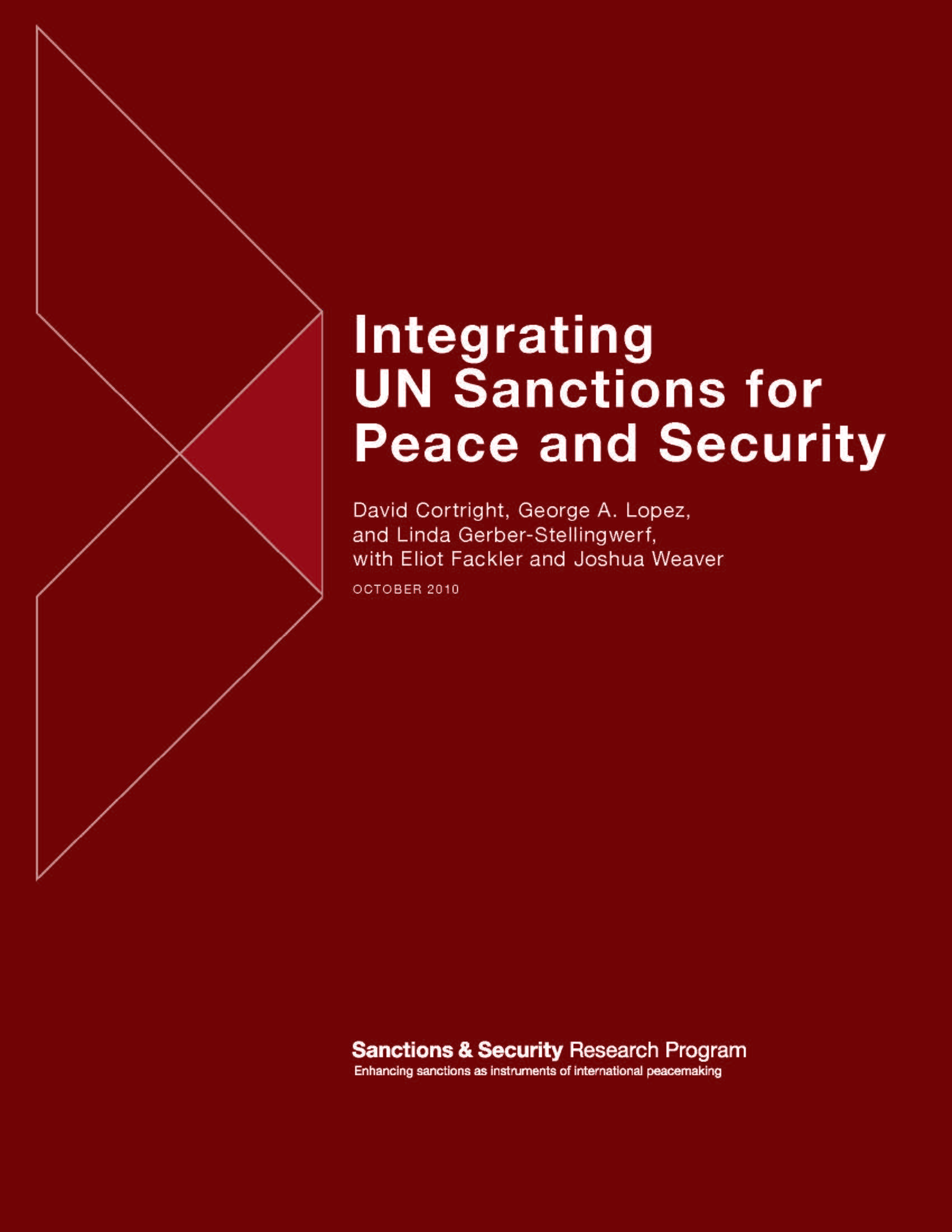 Integrating UN Sanctions for Peace and Security