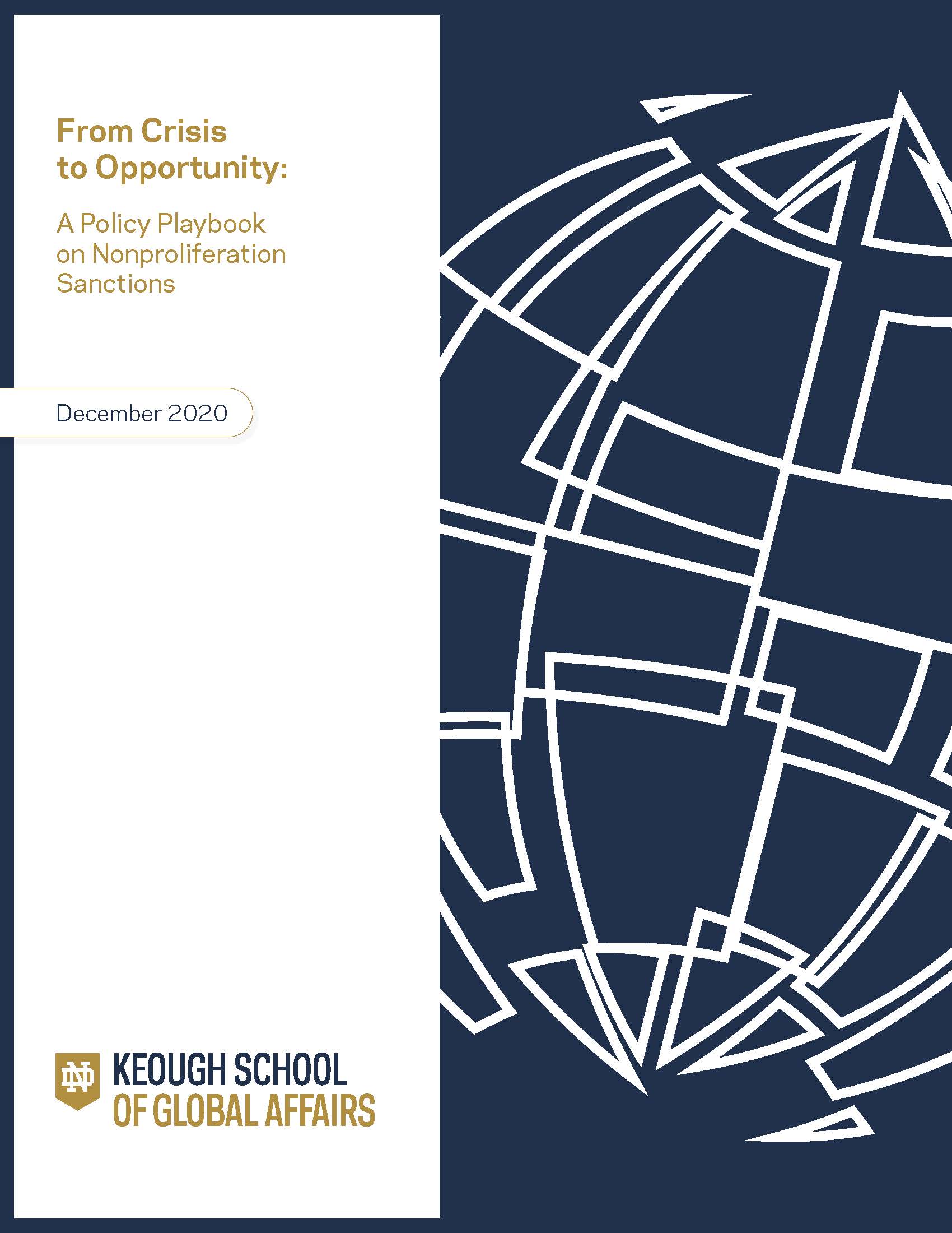 From Crisis to Opportunity: A Policy Playbook on Nonproliferation Sanctions